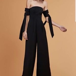 C/MEO Collective Off the Shoulder Jumpsuit